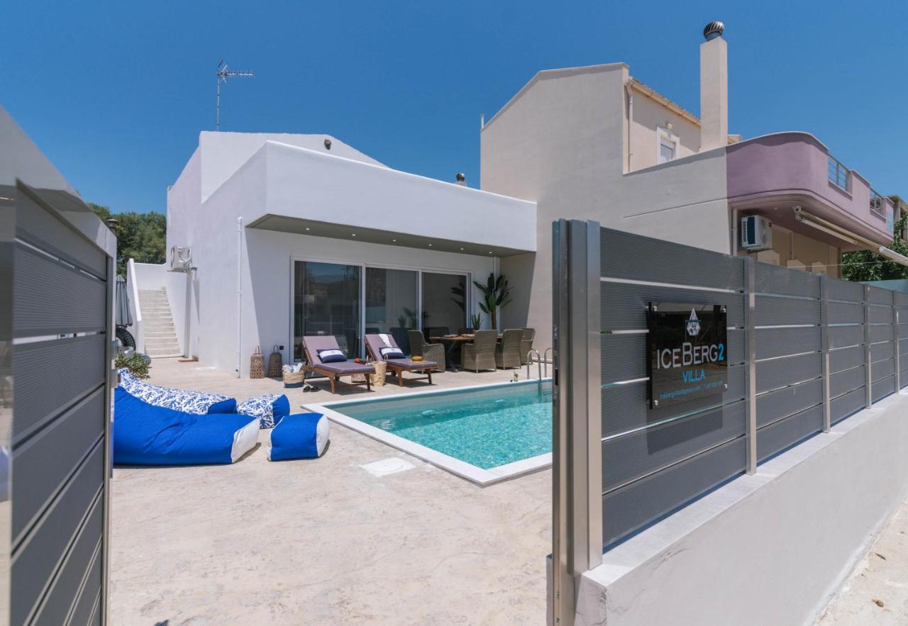 Villa Iceberg 2 With Pool Kalamaki  Exterior foto